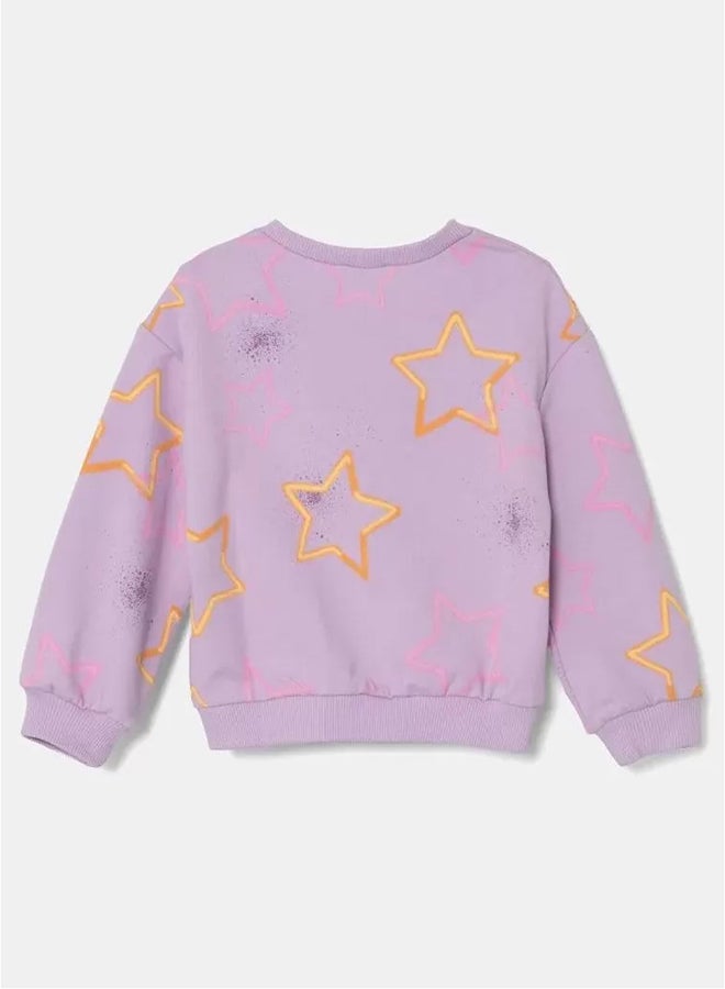Benetton Girls Printed Sweatshirt - Image 3