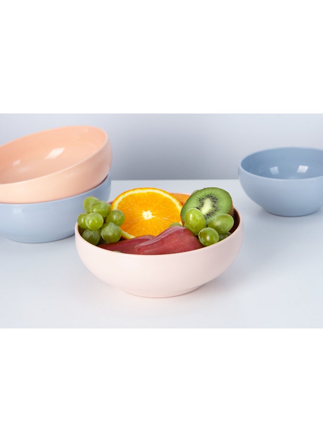 inochi - Inochi Amori Large Feeding Bowl 850ml | Dinnerware Bowls Round for Toddlers and Kids | Reusable Odorless BPA Free | Dishwasher & Microwave Safe | Easy to Hold | Made in Vietnam | Weaning Utensils |  Set of 3 pcs - Image 1