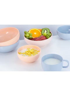 inochi Inochi Amori Large Feeding Bowl 850ml | Dinnerware Bowls Round for Toddlers and Kids | Reusable Odorless BPA Free | Dishwasher & Microwave Safe | Easy to Hold | Made in Vietnam | Weaning Utensils |  Set of 3 pcs  - Image 5