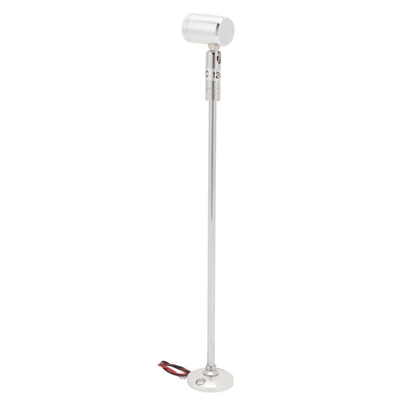 مصباح LED عرضي فعال التبريد لتحسين الديكور الداخلي وعروض المجوهرات: إبراز الخزانة: تصميم قابل للدوران بإضاءة دافئة 1W DC 12V، غلاف كامل من الألومنيوم المعدني، سهولة التركيب - Image 2