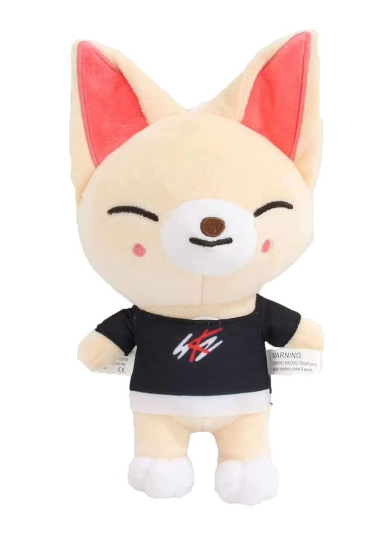 Excefore Plush Toy Stray Kids Stuffed Toy  Fox Doll Stuffed Animals Toy, Stray Kids Cuddly Toy Soft Plush Doll Toy for Kids Adults Boy Girls Soft Stray Plush Birthday Gifts for Kids - Image 1