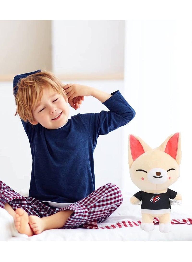 Excefore Plush Toy Stray Kids Stuffed Toy  Fox Doll Stuffed Animals Toy, Stray Kids Cuddly Toy Soft Plush Doll Toy for Kids Adults Boy Girls Soft Stray Plush Birthday Gifts for Kids - Image 5