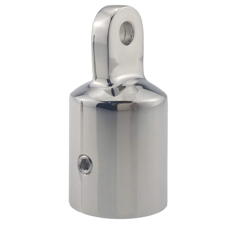 keehui Pair 316Ss Heavy Duty7/8 Id Bimini Top Cap External Eye End Boat Fittings Marine Hardware  Fits 7/8"" Od Round Tube - Image 5