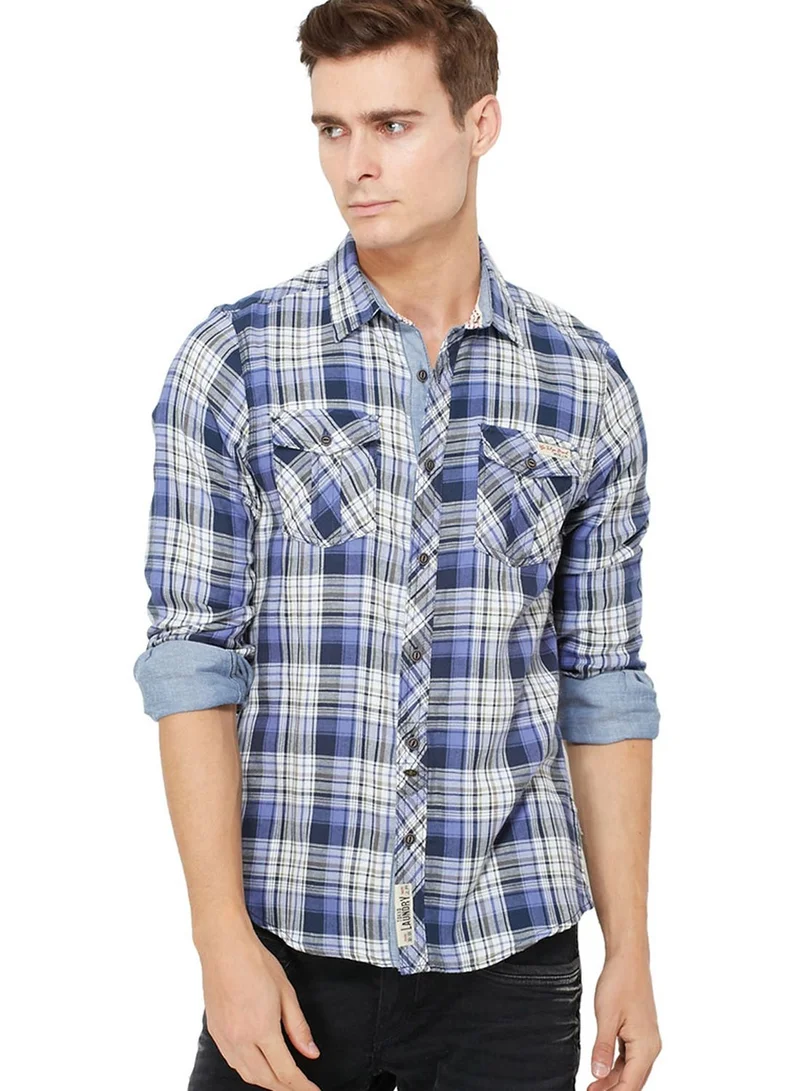 TOKYO LAUNDRY Soren Checked Print Shirt