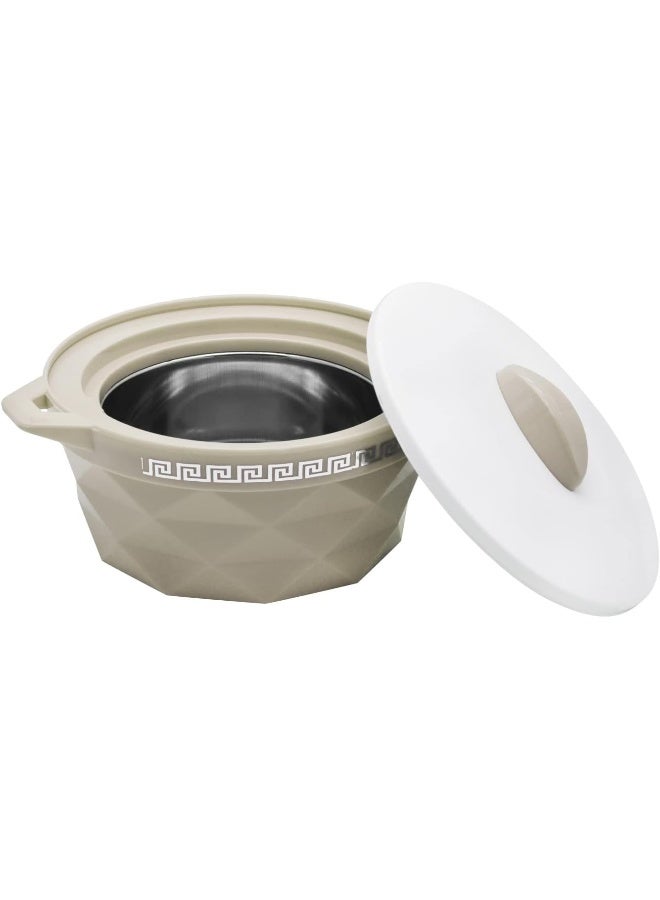 SELVEL SELVEL Giving shape to life! DIAMOND CASSEROLE 1000 ML BEIGE  - Image 3