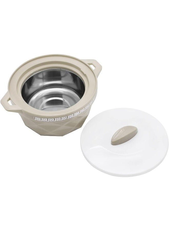 SELVEL SELVEL Giving shape to life! DIAMOND CASSEROLE 1000 ML BEIGE  - Image 4