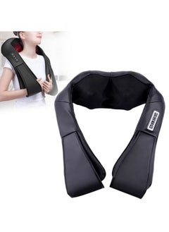 Generic New Arrival U Shaped Electric Acupressure Neck And Shoulder Massager Infrared Soothing Heating 4D Kneading Multi Purpose Car Home Massage Shawl  - Image 1