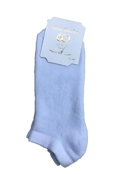 Goo Socks 3 Pairs of White Color Booties Socks 