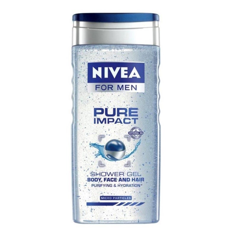 Nivea Men Shower Gel Pure Impact 250 Ml