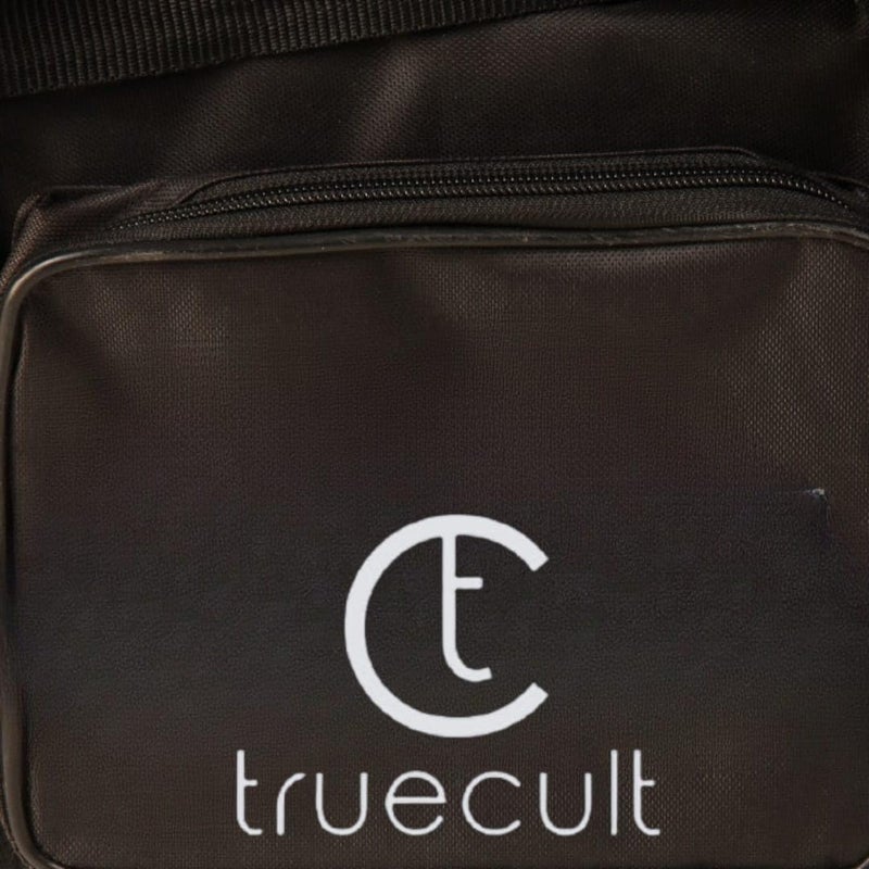 True Cult Polyester Keyboard Bag Compatible with 37 Keys Yamaha & Casio Pss-E30,Pss-F30 Padded Quality with Dust Cover (Black) - Image 3