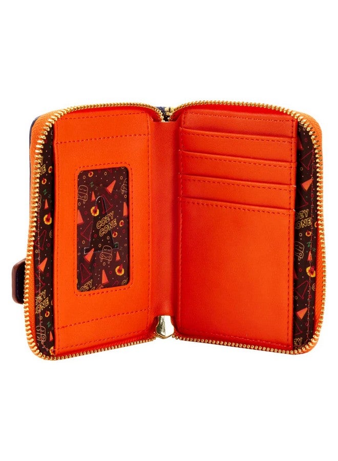 Loungefly Disney Pixar Moments Cozy Cone Zip Around Faux Leather Wallet Lightweight Cars One Size - Image 4