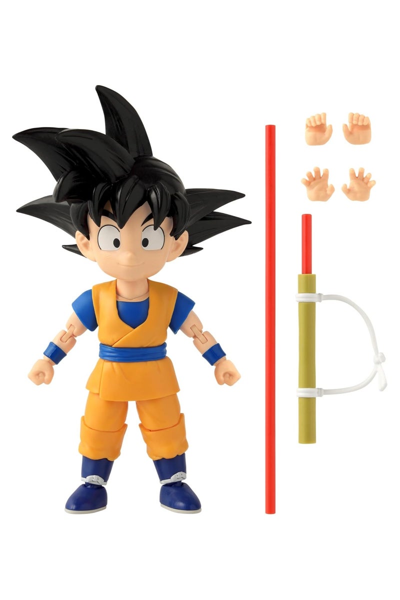 Bandai Dragon Ball Stars Daima Mini Goku 5-Inches | Collectible Action Figure | Display Figure | Interchangeable Hands | Perfect Gift for Collectors, Manga & Anime Lovers! - Image 1