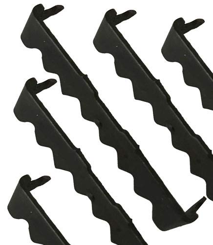 888 Corp Pro Quality 1-3/4" No Nail Sawtooth Picture Hangers - Black Oxide 100-Pack - Image 1
