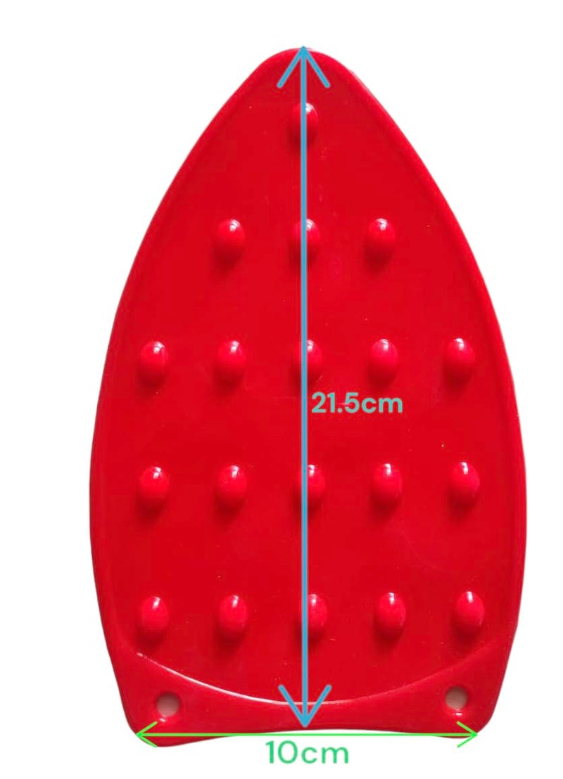 1 Silicone Iron Rest Pad Multipurpose Iron Hot Resistant Mat Iron Rest Plate for Ironing Board Multicolor delivery - Image 2