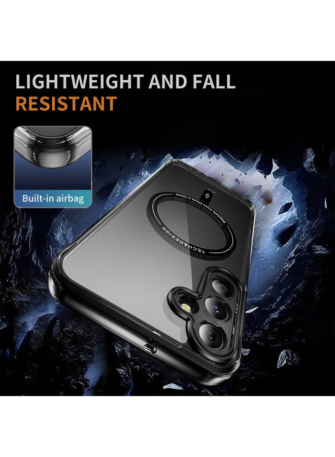 S-TOP Case For Samsung Galaxy A15 5G Airbag Magsafe PC Hybrid TPU Phone Case - Image 5