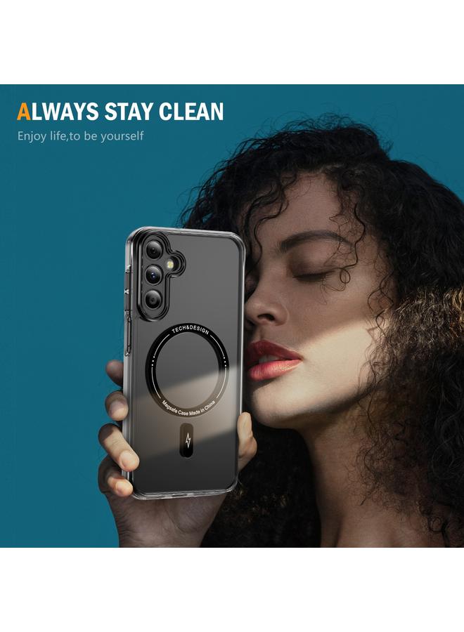 S-TOP Case For Samsung Galaxy A15 5G Airbag Magsafe PC Hybrid TPU Phone Case - Image 2