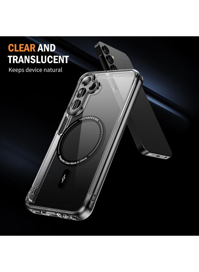 S-TOP Case For Samsung Galaxy A15 5G Airbag Magsafe PC Hybrid TPU Phone Case - Image 4