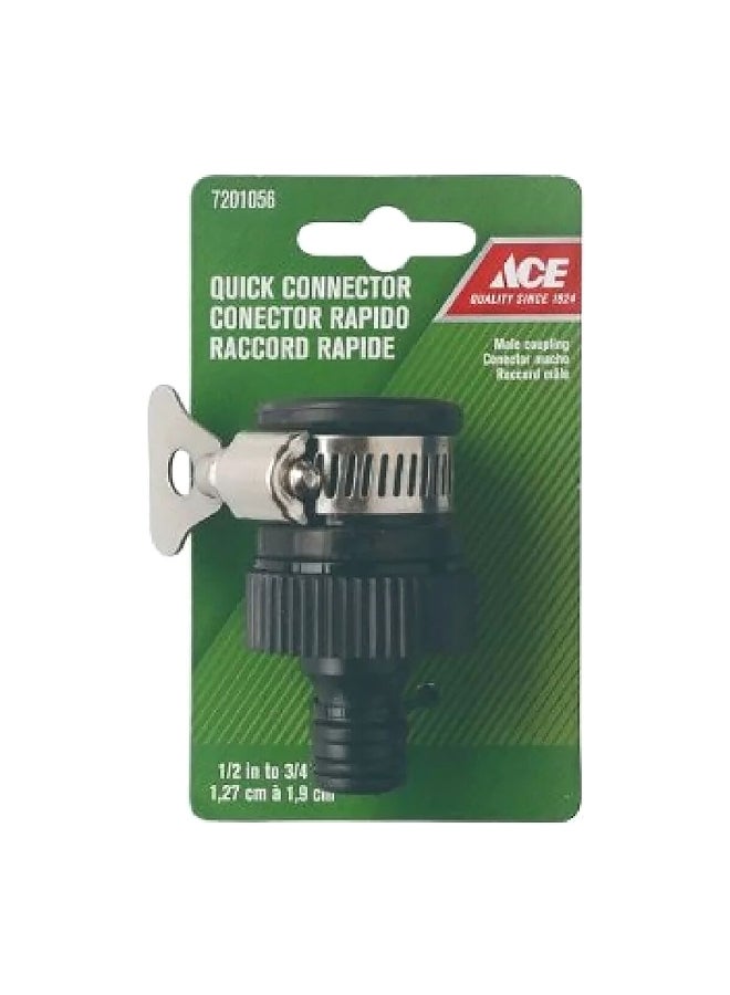 ACE Male Snap In Tap Adapter Black 11.176 x 4.064 x 7.112 cm JY2039 - Image 3