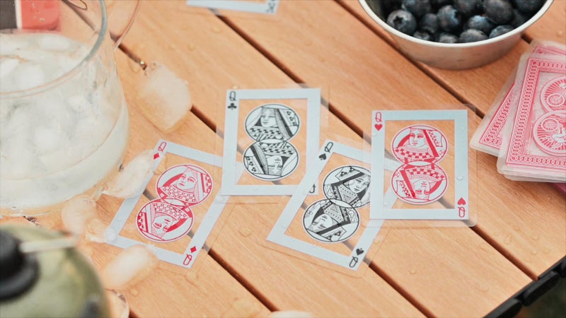 Bicycle Waterproof Playing Cards, Red Plastic Deck of Cards, Durable Plastic Cards for Pool, Beach, Camping & Party Games - Image 4