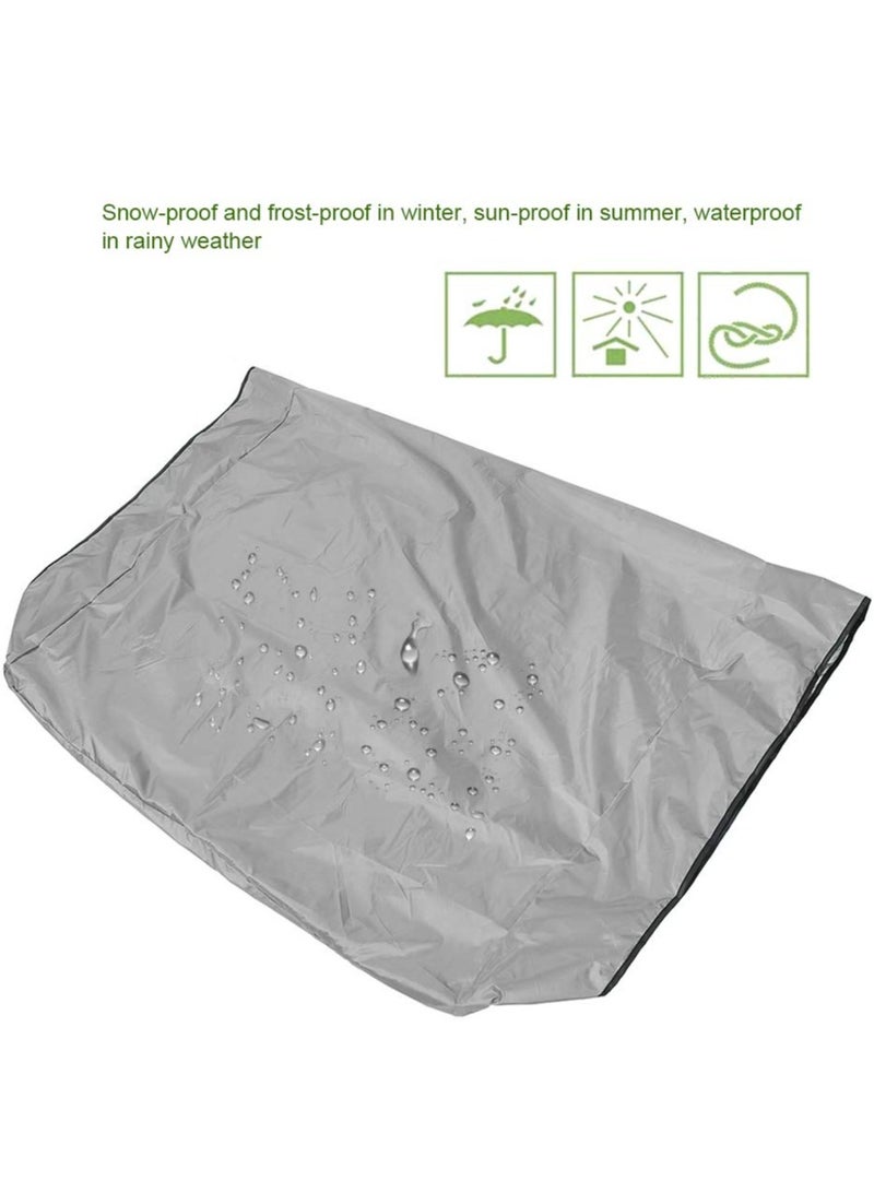 Replacement Canopy, Swing Chair Cover Waterproof Canopy Cover Garden Swing Canopy Patio Swing Canopy Porch Swing Cover Swing Top Cover Fabric Swing Canopy for Outdoor Patio Garden Poolside Balcony - Image 3