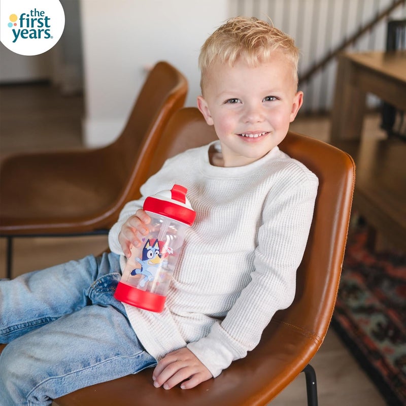 the FIRST years كوب بلوى لعيد الحب من ذا فيرست ييرز 12 أونصة مع تصميم مضاد للتسرب للأطفال - Image 2