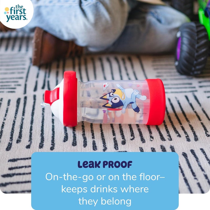 the FIRST years كوب بلوى لعيد الحب من ذا فيرست ييرز 12 أونصة مع تصميم مضاد للتسرب للأطفال - Image 5