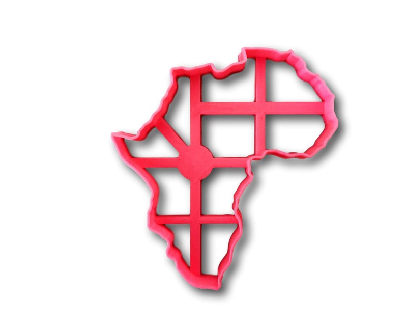 Cookie Cutz Africa Map Cookie Cutter - Image 1