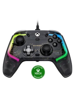 Classic Gamepad GameSir Kaleid Wired Gaming Controller Colorful Light for Xbox Series X/S, Xbox One, Windows 10/11  Steam, Plug and Play Gaming Gamepad, Transparent Video with Hall Effect Joysticks/