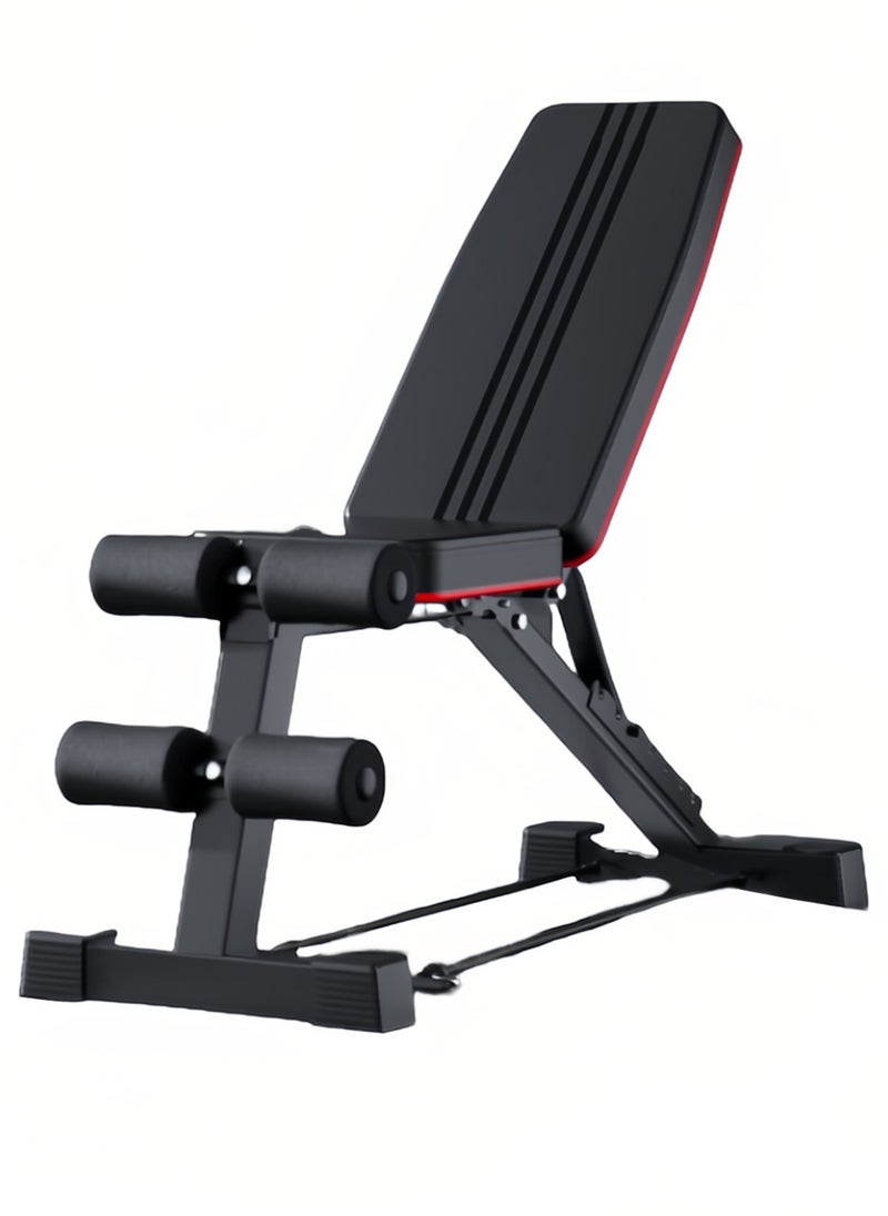 ETG Adjustable Weight Bench Workout Bench for Home Gym, 15 Degree Decline Sit-Up - Image 2