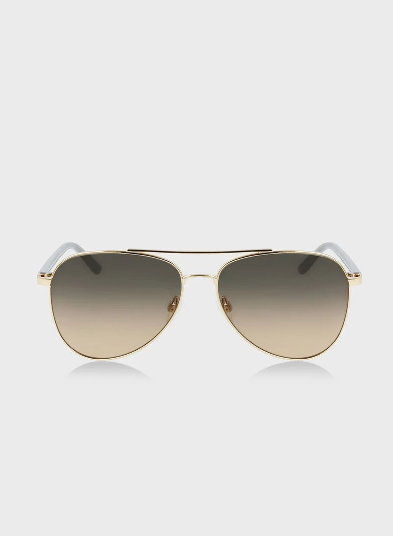CALVIN KLEIN Aviator Sunglasses