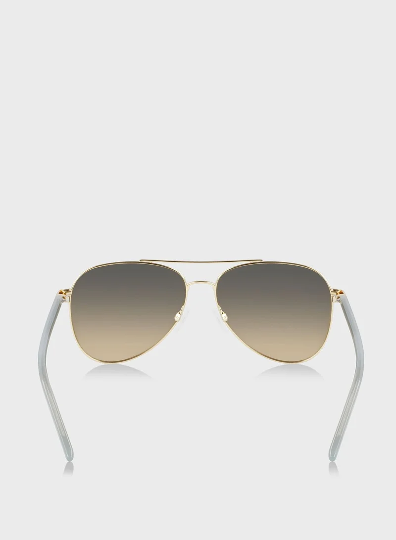 CALVIN KLEIN Aviator Sunglasses