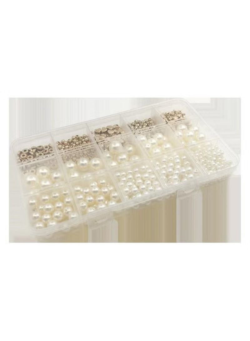 Jamal Pearl Pentagram Spacer Bead Accessories Handmade DIY Set - Image 4