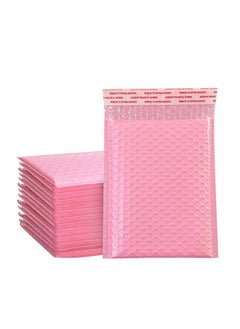 Y&D 50pcs Self-Seal Bubble Out Bags Anti Static Cushioning Wrap Pouch for Shipping,Storage and Moving (Pink, 20x15cm)  - Image 1