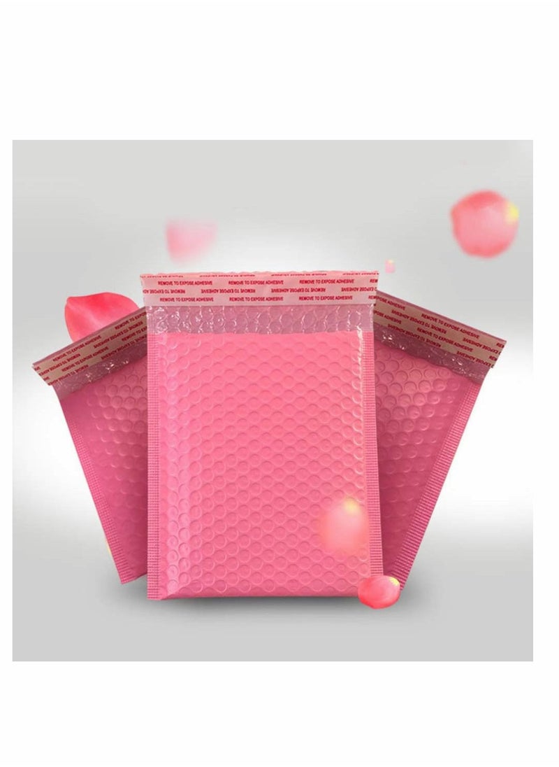 Y&D - 50pcs Self-Seal Bubble Out Bags Anti Static Cushioning Wrap Pouch for Shipping,Storage and Moving (Pink, 20x15cm) - Image 1