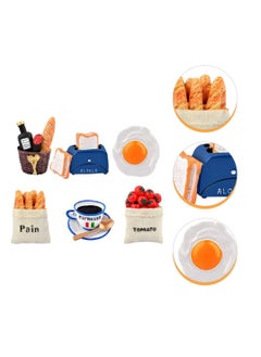 Alruht 10-Piece Fridge Magnets Set, 3D Resin Magnet Refrigerator Stickers, Lovely Creative Food Shaped Magnets Home Refrigerator Stickers  - Image 3