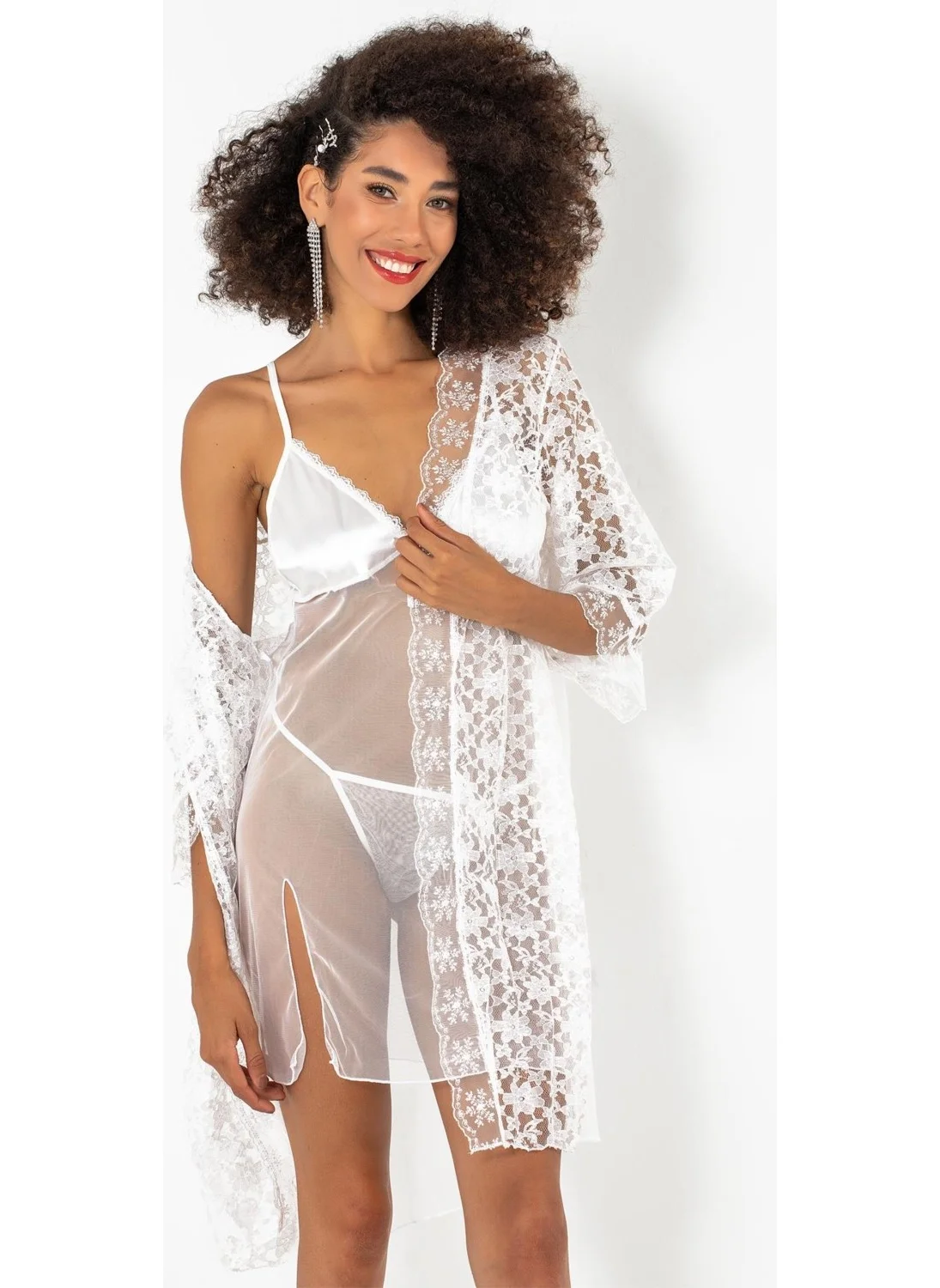 Miorre Phevos 3-piece Nightgown and Dressing Gown