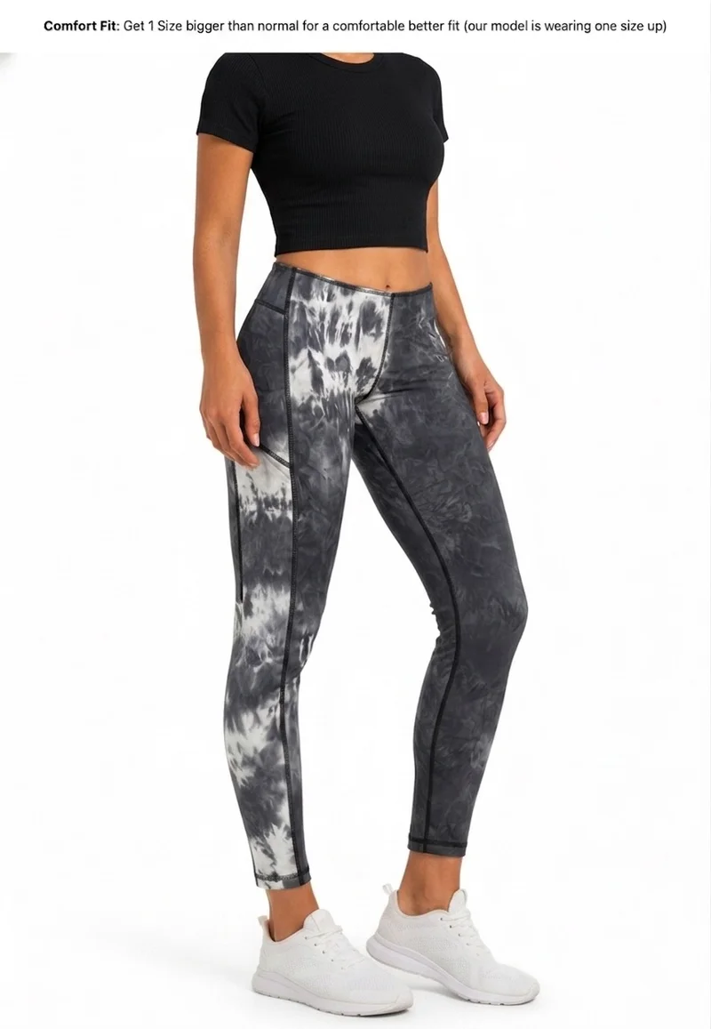 Prima Ace Women's Leggings Gym Addict Luxury Black