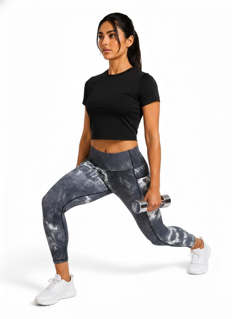 Prima Ace Women's Leggings Gym Addict Luxury Black - Image 5
