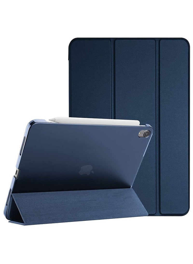 Case for iPad  Pro 11(2024), Slim Stand with Rigid Back Case with Auto-Sleep/Wake