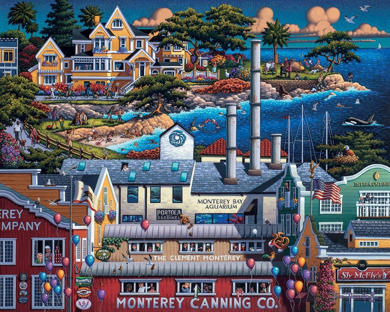 Dowdle Jigsaw Puzzle - Monterey - 500 Piece - Image 2