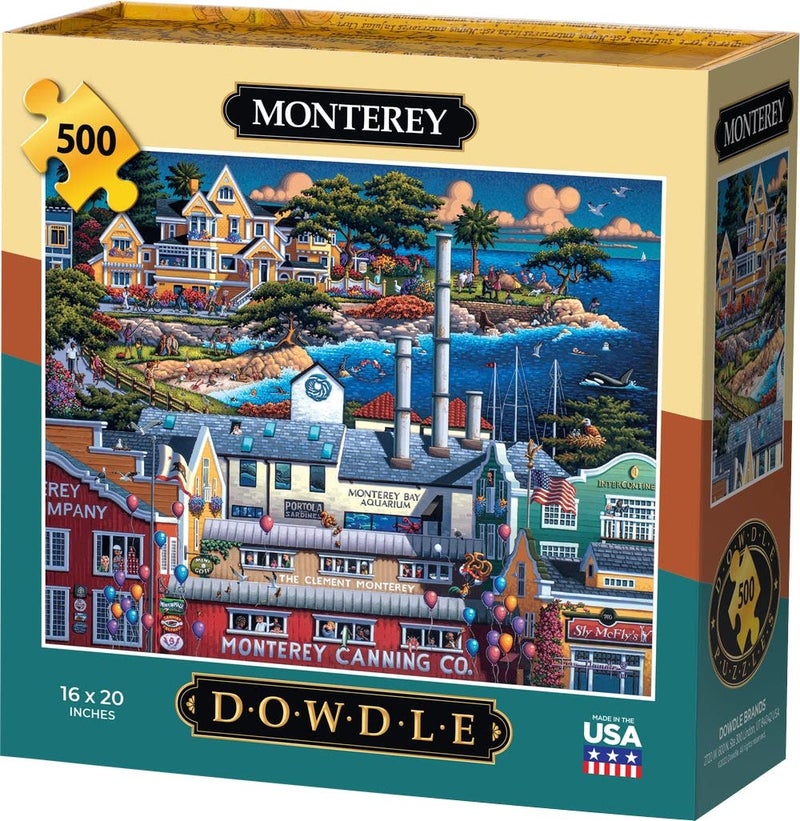 Dowdle Jigsaw Puzzle - Monterey - 500 Piece - Image 1