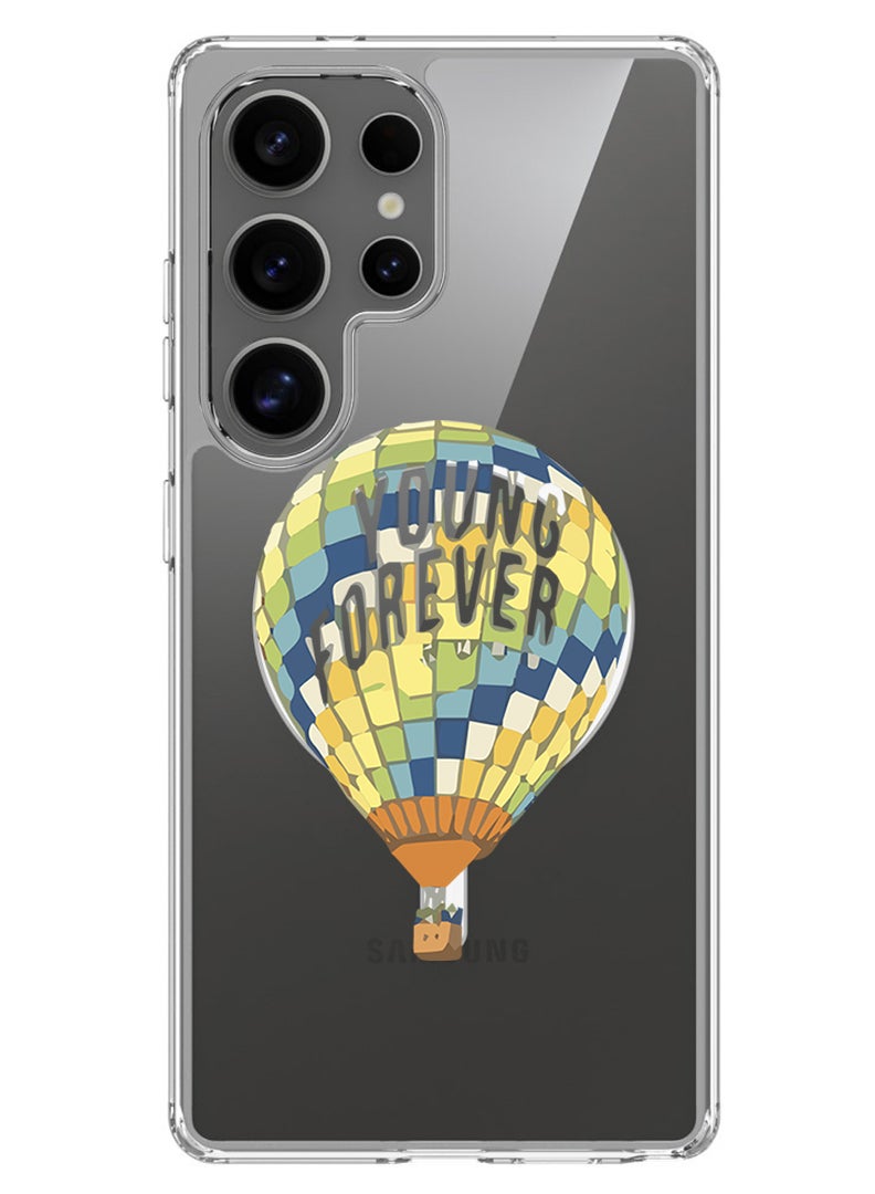 Theodor Magnetic Case for Samsung Galaxy S25 Ultra 6.9-inch Compatible with MagSafe Wireless Charging, Shockproof Phone Bumper Cover Young forever-01 - Image 1