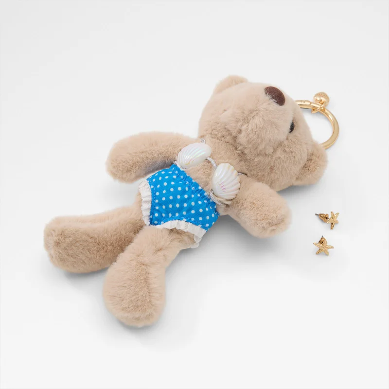 ALDO  SPLASHY Teddy Bear Keyring for Women | Best Price UAE