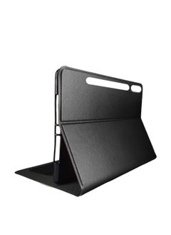 Cat - Cot Samsung Galaxy Tab S10 FE 10.9 5G 2025 (10.9 inches) CAT-COT Series PU Leather with Card Holder Flip Case Cover - Black  - Image 2