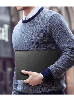 Cat - Cot Samsung Galaxy Tab S10 FE 10.9 5G 2025 (10.9 inches) CAT-COT Series PU Leather with Card Holder Flip Case Cover - Black  - Image 3