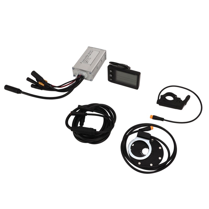 DC24V 36V 48V Electric Bike Conversion Kit with 17A 3 Mode Brushless Controller S866 Panel Electric Bicycle Thumb Throttle - Image 4