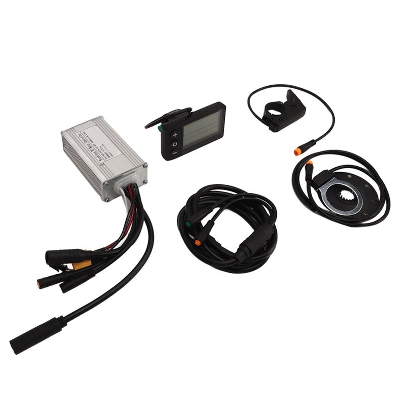 DC24V 36V 48V Electric Bike Conversion Kit with 17A 3 Mode Brushless Controller S866 Panel Electric Bicycle Thumb Throttle - Image 3