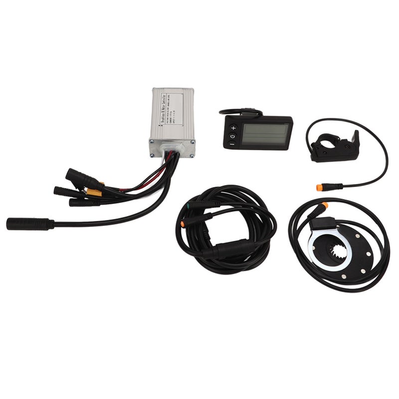 DC24V 36V 48V Electric Bike Conversion Kit with 17A 3 Mode Brushless Controller S866 Panel Electric Bicycle Thumb Throttle - Image 5