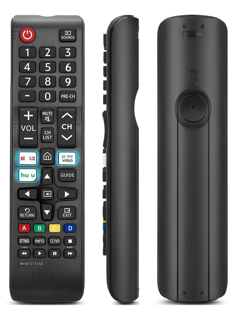 TIGER [2 Pack] N59-01315A Remote Control Replacement for Smart TV – Universal Remote for All LED, QLED, LCD 6/7/8/9 Series – 4K UHD, HDR, Flat & Curved TVs | No Setup Required | Strong Infrared Signal - Image 2