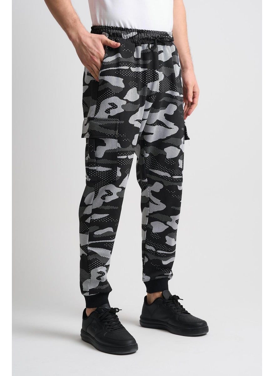 Alexander Gardi Camouflage Patterned Pocketed Sweatpants (E21-72102)  - Image 4